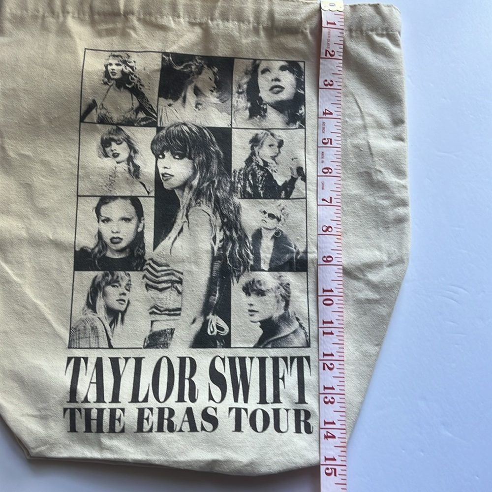 Taylor Swift Tote Bag The Eras Tour Cotton Canvas Totebag - Picture 10 of 16